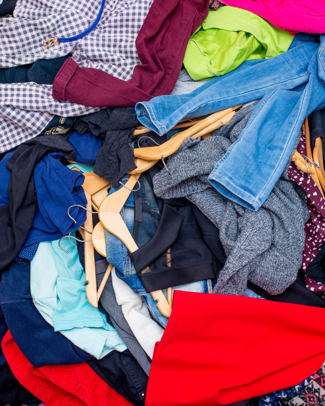 clothes pile