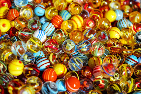 Different colored marbles, for AutoBrush