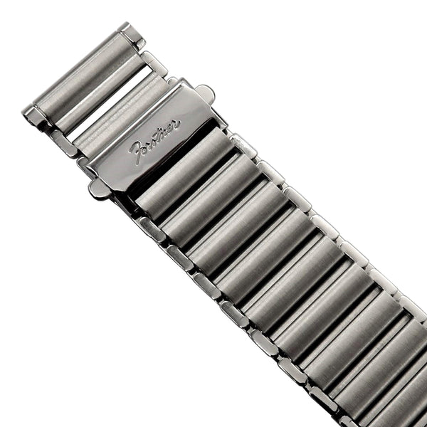 Forstner 9-Row Beads Rice Stainless Steel Watch Bracelet | Holben's