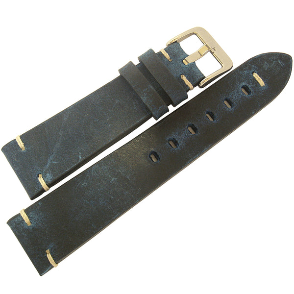 ColaReb Venezia Blue Leather Watch Strap | Holben's