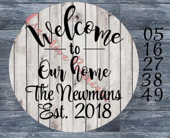 Free Free 297 Welcome To Our Home Svg Free SVG PNG EPS DXF File