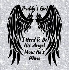 Download Daddy S Girl Angel Wings Svg Cutting File Cricut Silhouette Vector Ima Creative Boutique Svg Designs