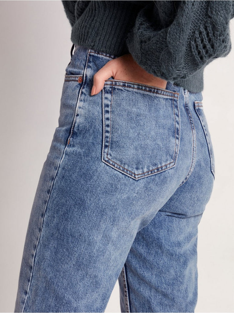 BETTY blå high waist jeans – Lindex Danmark