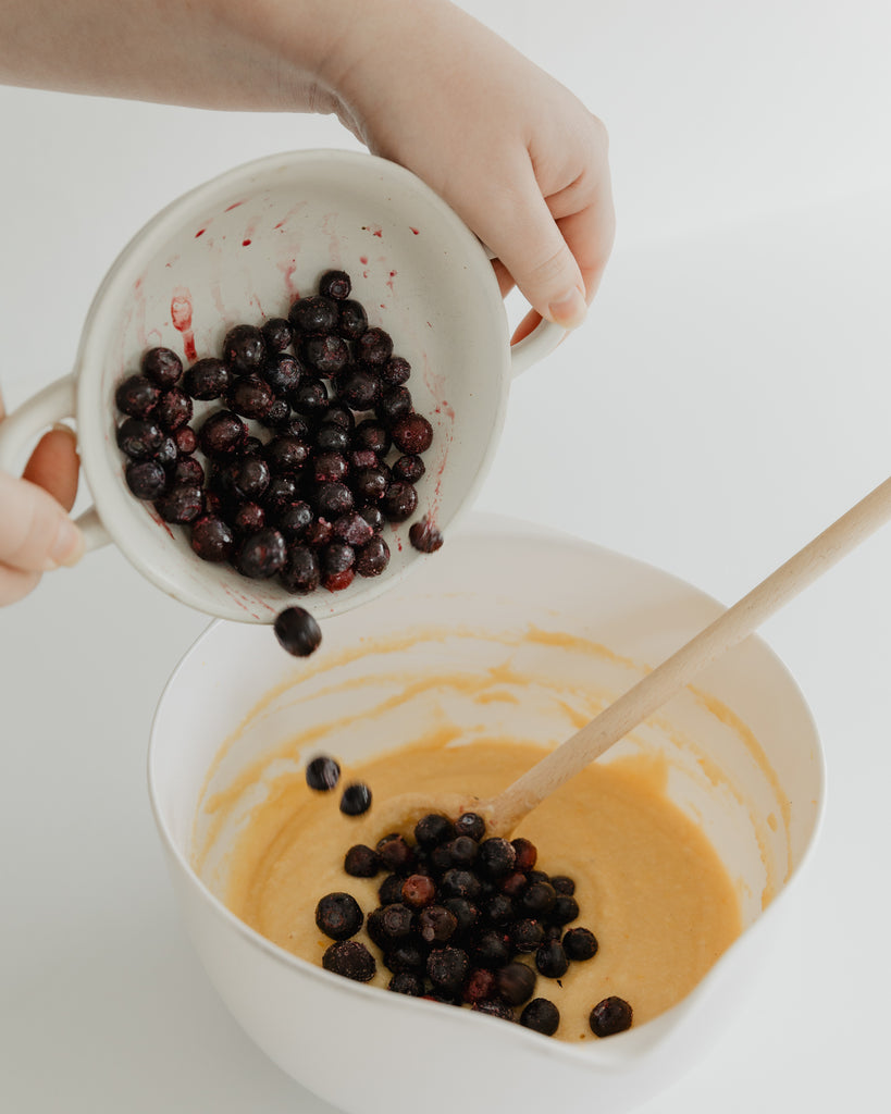 Blueberry muffin recipe