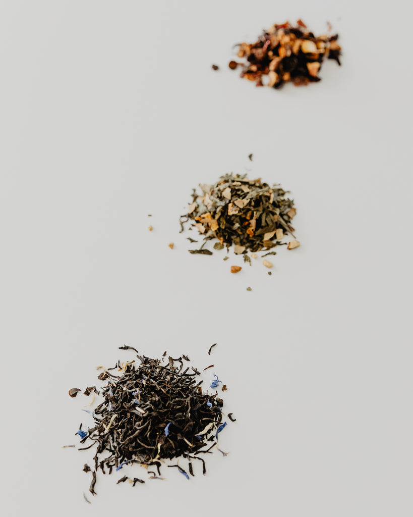 Loose leaf tea varieties