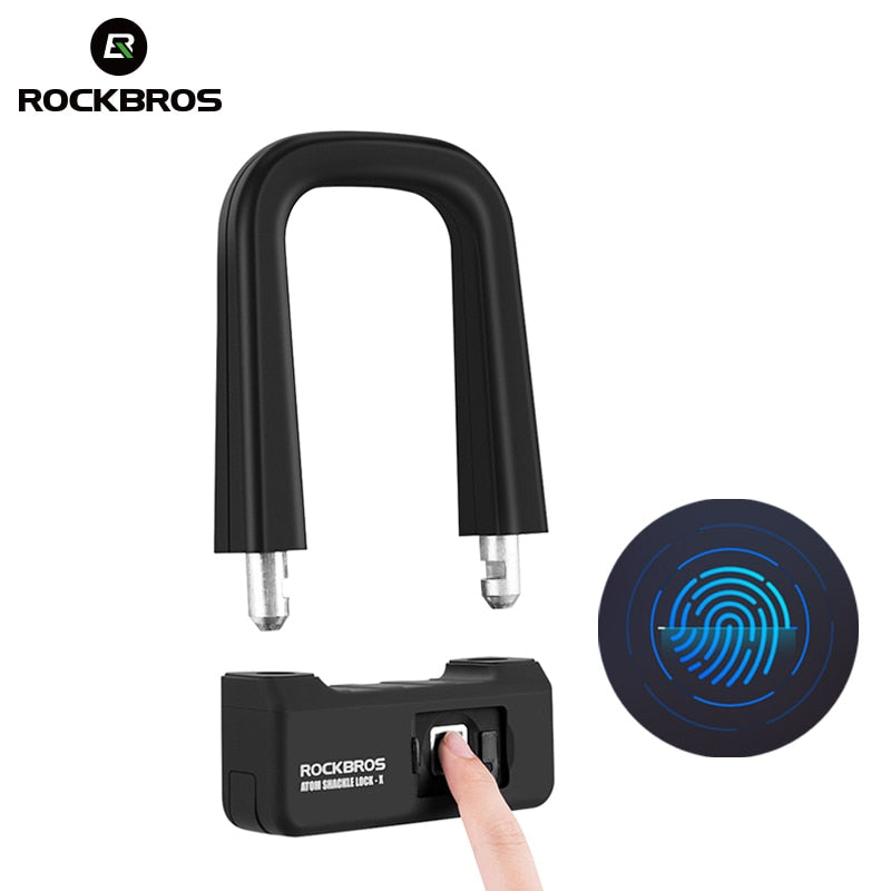 thumbprint bike lock