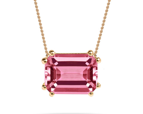 Pink Tourmaline Necklaces