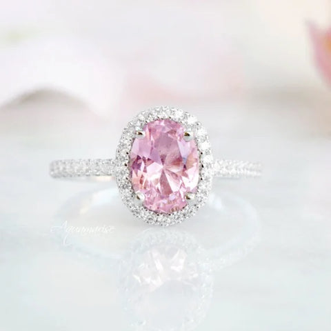 Pink Tourmaline Rings