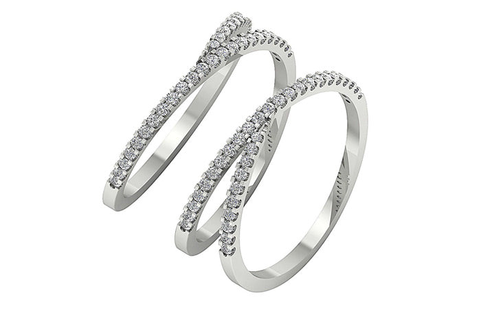 spiral wedding band