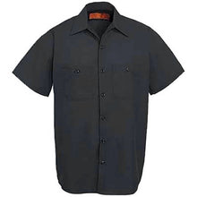Load image into Gallery viewer, Mobiloil - Mechanics Graphic Work Shirt  Short Sleeve
