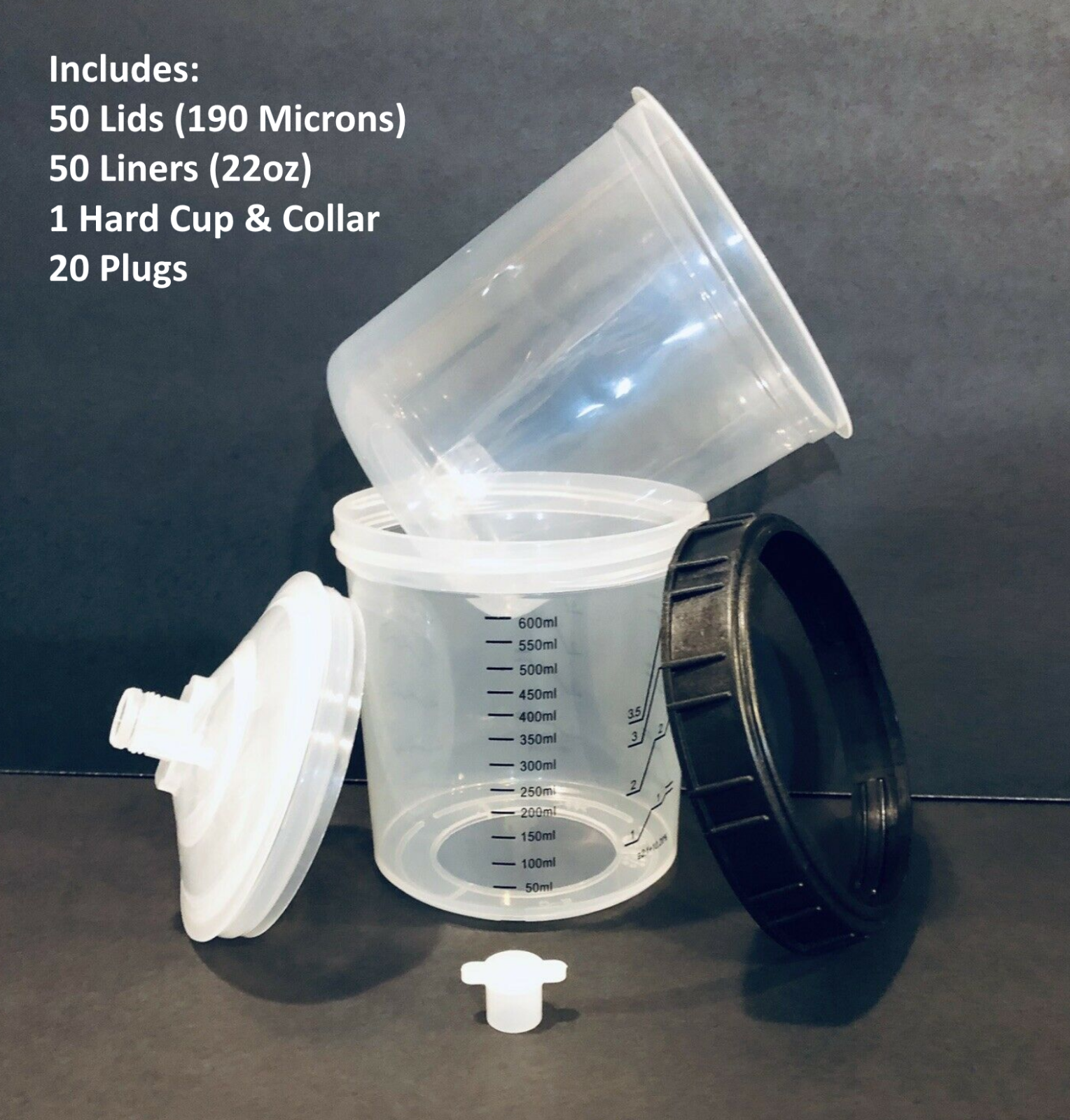 Disposable Spray Gun Cup, Disposable Paint Cup