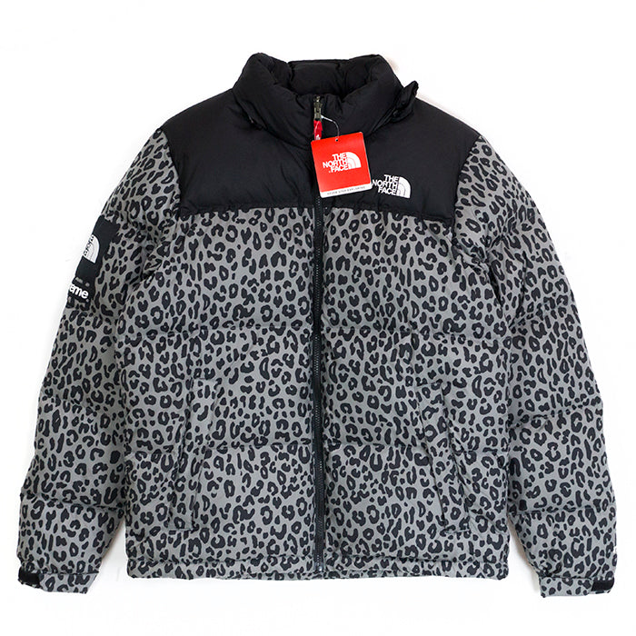 supreme x the north face leopard nuptse