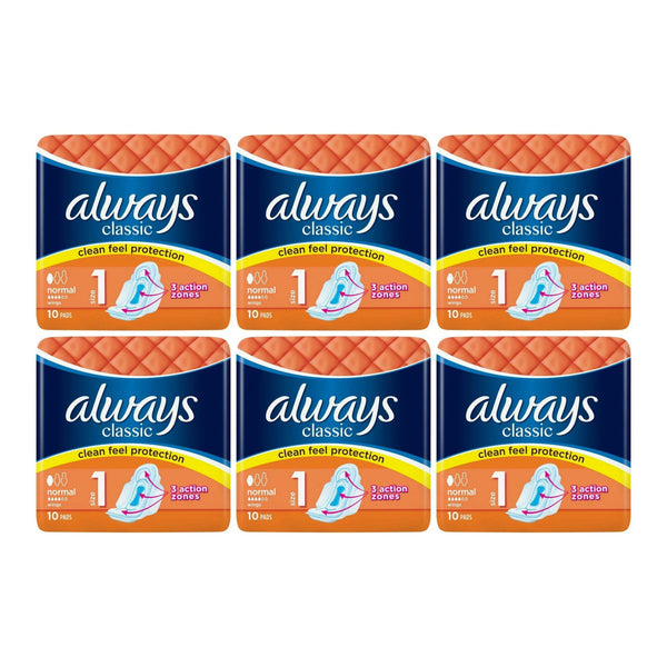 Always Classic Size 2 Sanitary towels 9 Pack