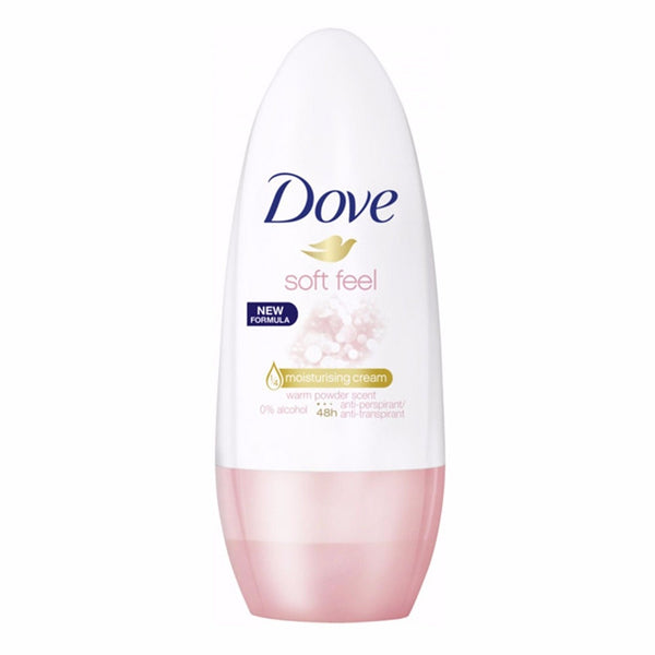 Waardig sokken compenseren Dove Soft Feel Antiperspirant Roll On Deodorant, 50ml – MarketCOL