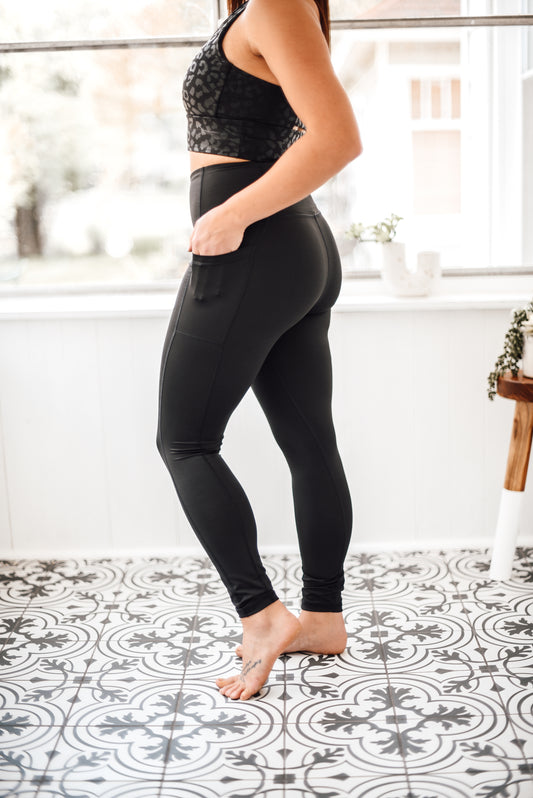 NKD High Waist Workout Leggings, Ivy