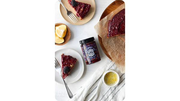 Blackberry Olive Oil Cake