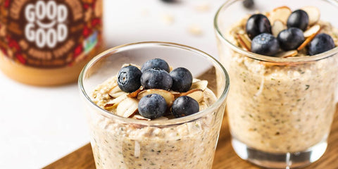 PB and Jelly Overnight Oats Jar