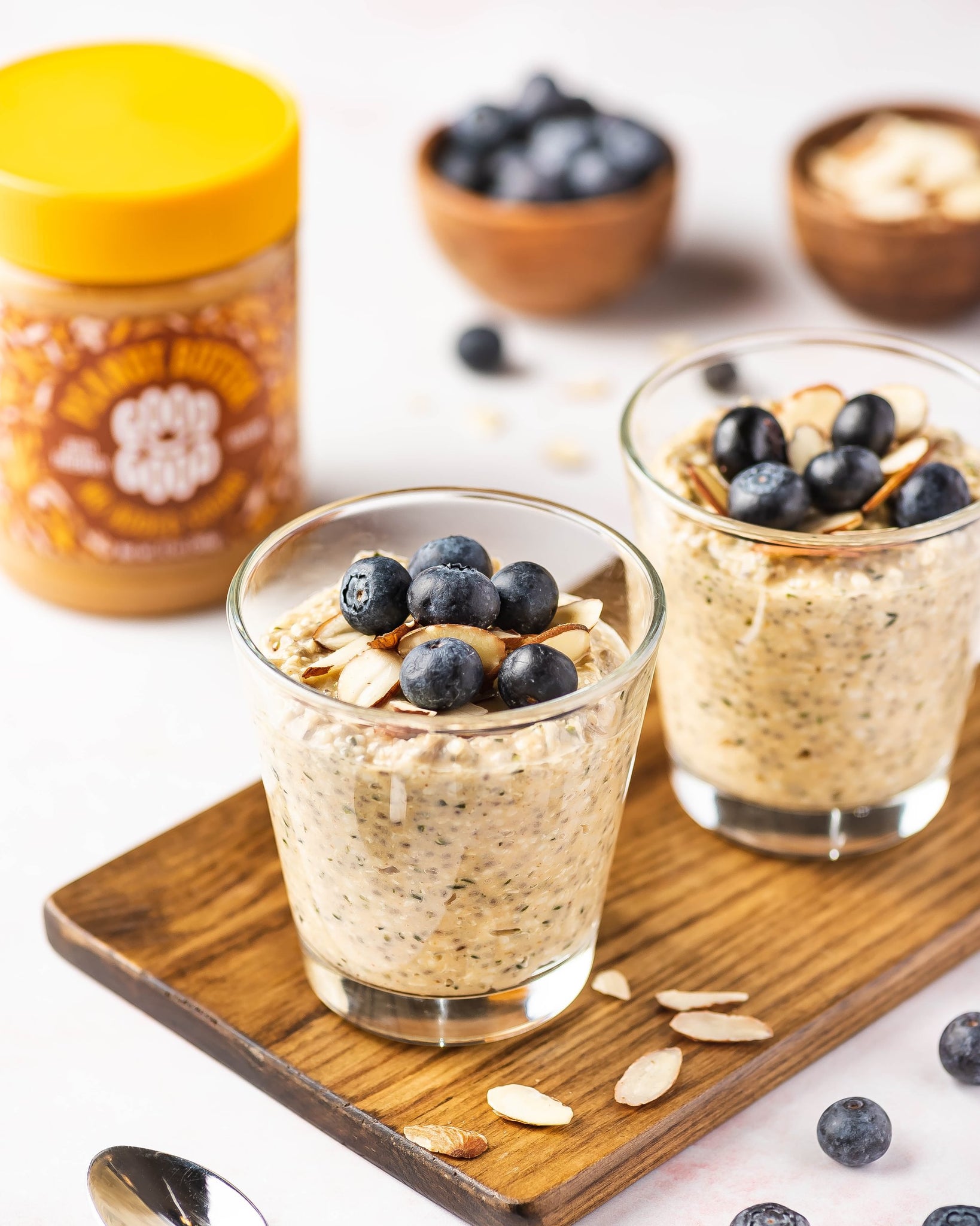 Keto Overnight Oats with Peanut Butter