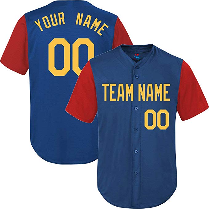 custom embroidered baseball jersey