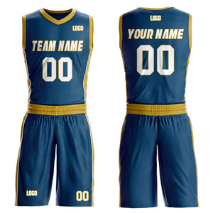 Custom Basketball Jerseys Set Name and 