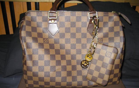 Louis Vuitton Limited Edition Jack and Lucie Handbag Charm Brown