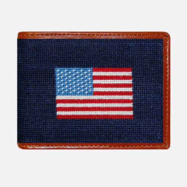 St. Louis Blues Needlepoint Bi-Fold Wallet at Smathers and Branson