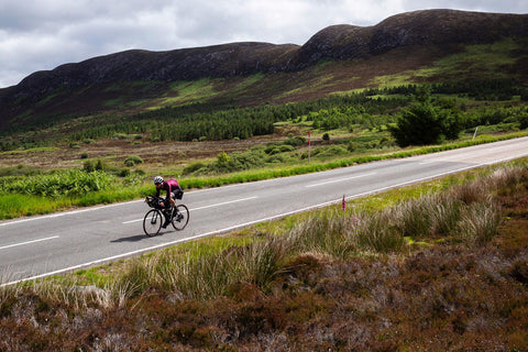 Scribe Cycling Ambassador Neil Lauder in Action during Pan Celtic Race 2020