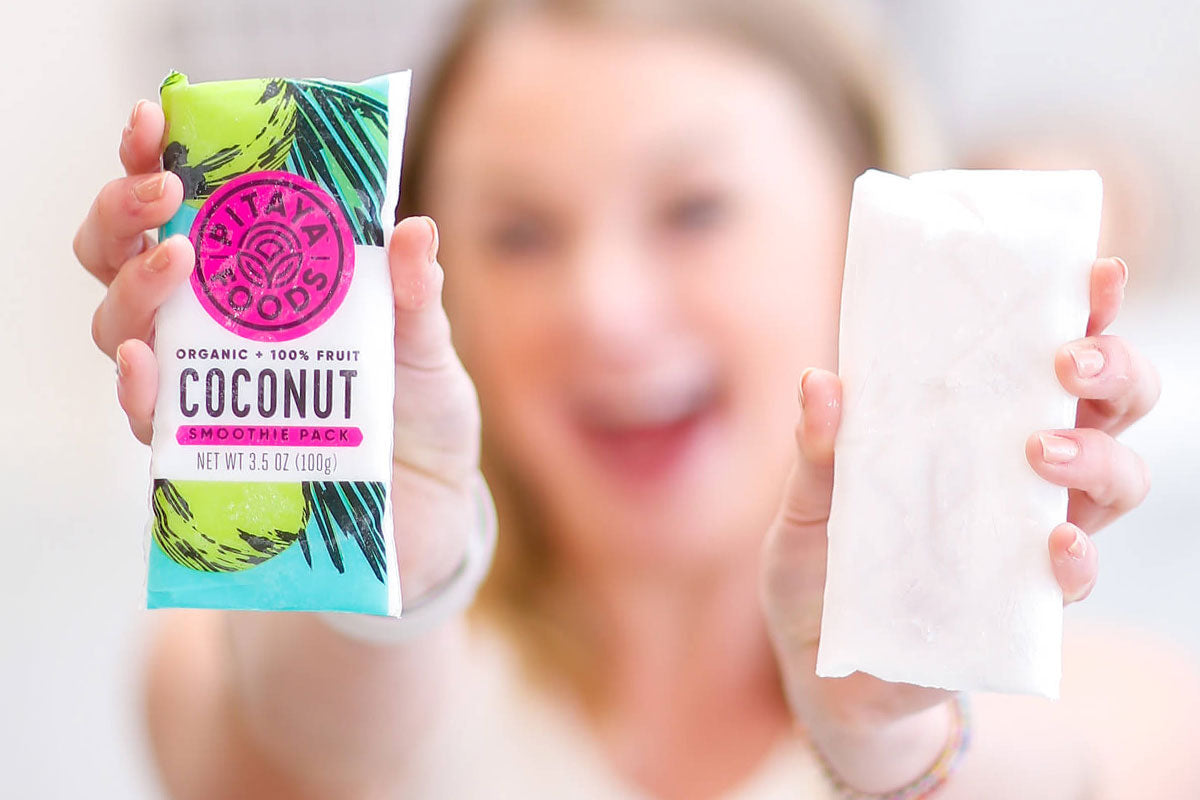 Pitaya Foods Organic Coconut Smoothie Packs from Real Coconut