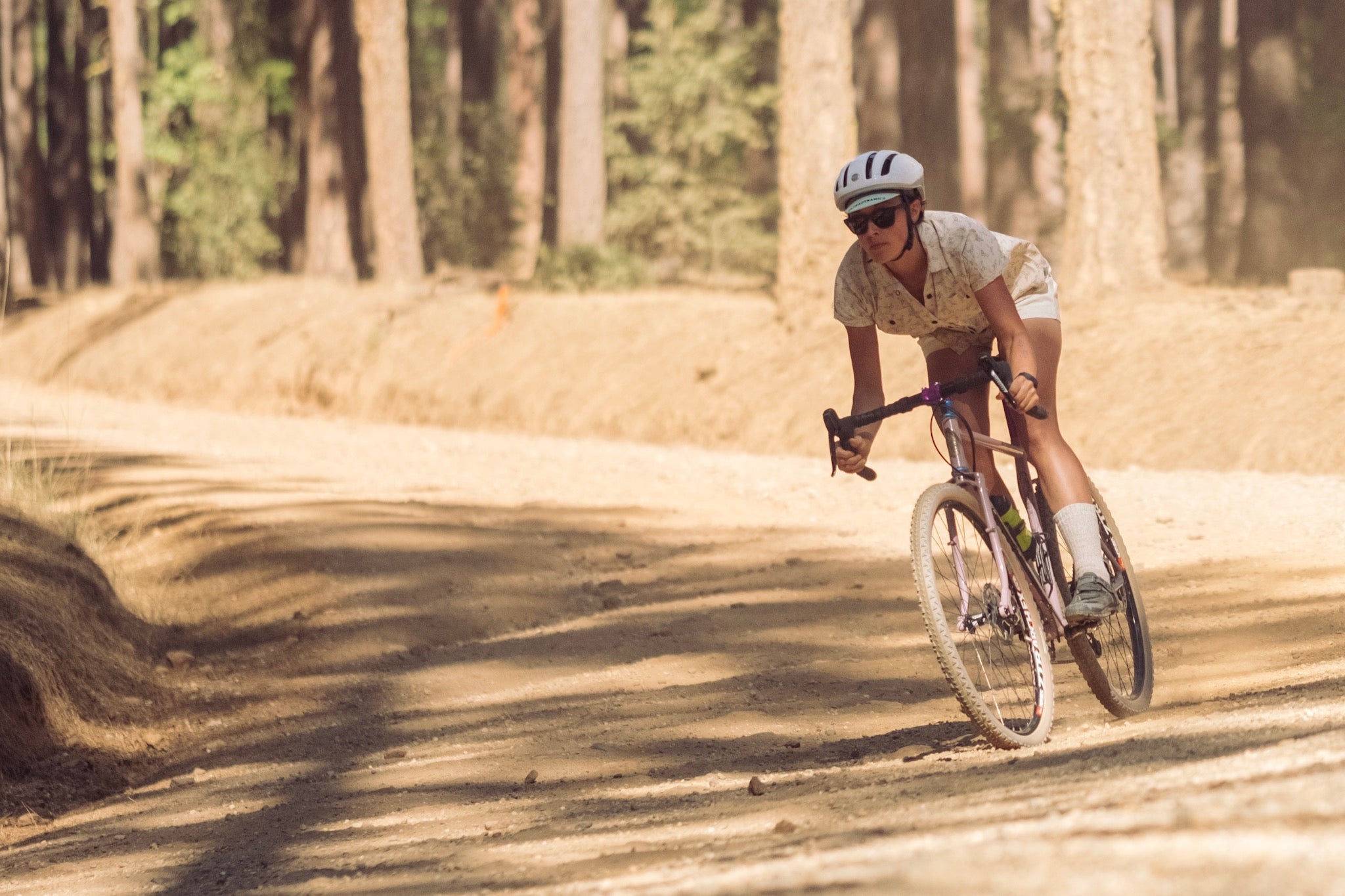 Hailey with all the grip in tha Sierras.  Thanks, Race compound.