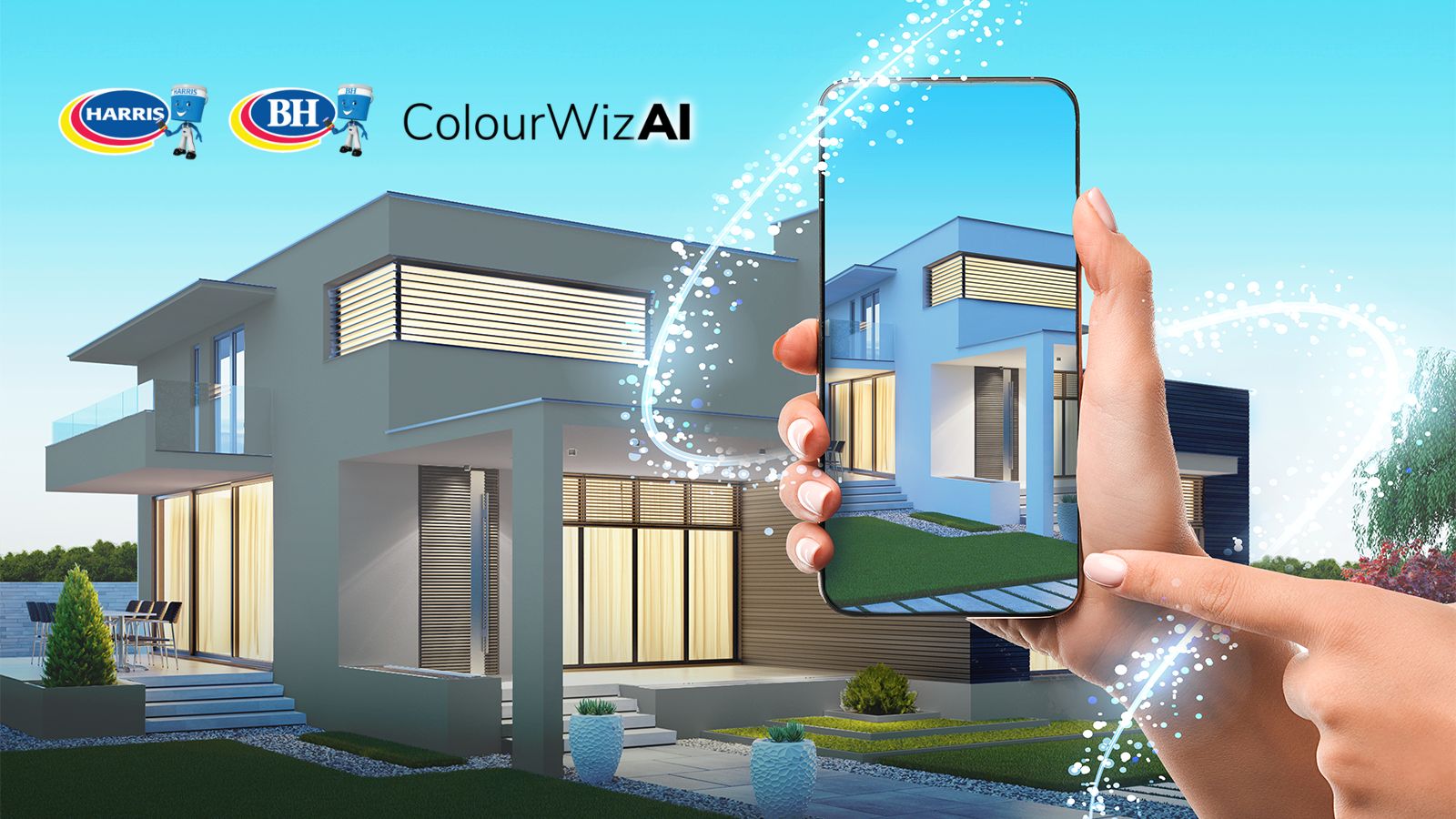 Harris Paints ColourWhiz Virtual Designer