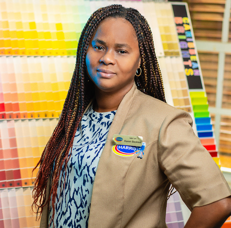 Karen Beckles who is our Colour Champion and Colour Design coordinator in Barbados.