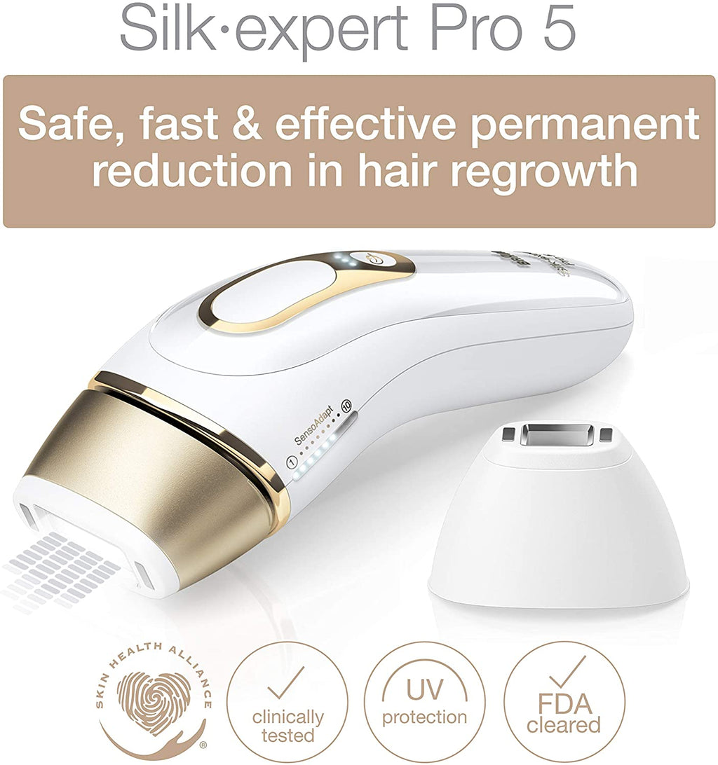 Braun Silkexpert Pro 5 Pl5137 Latest Generation Ipl, Permanent Hair Re