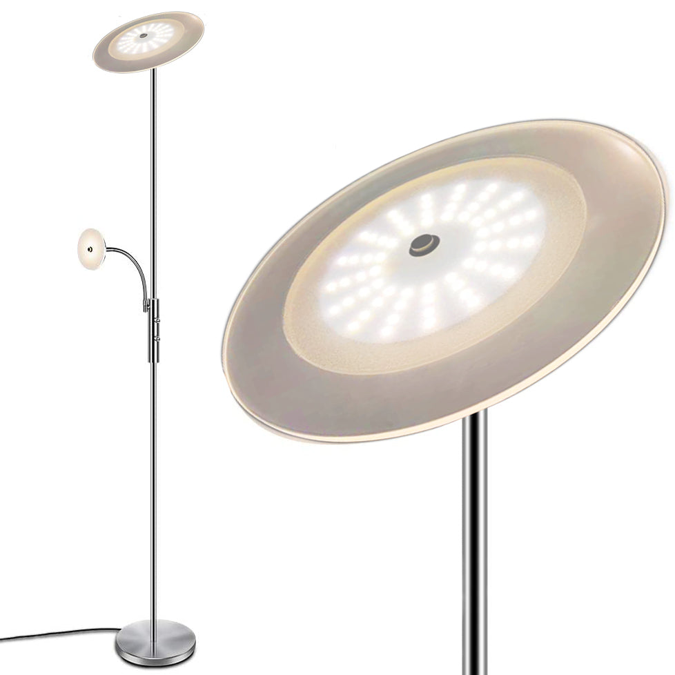 sunllipe led torchiere floor lamp