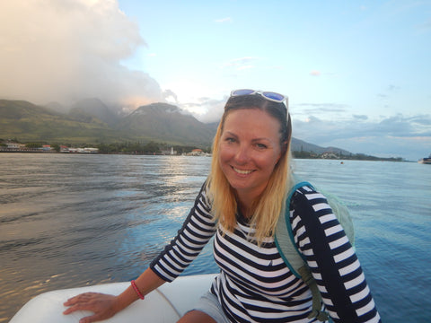 Dinghy ride into Lahaina