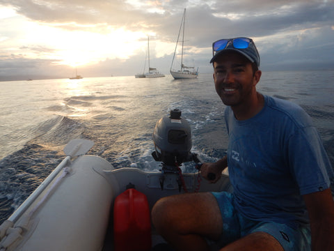 Dinghy ride into Lahaina