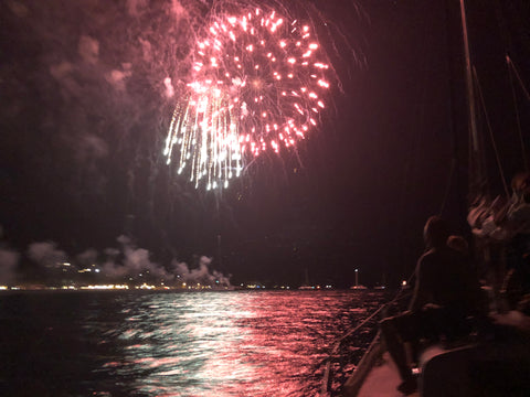 New Years Fireworks over Lahaina