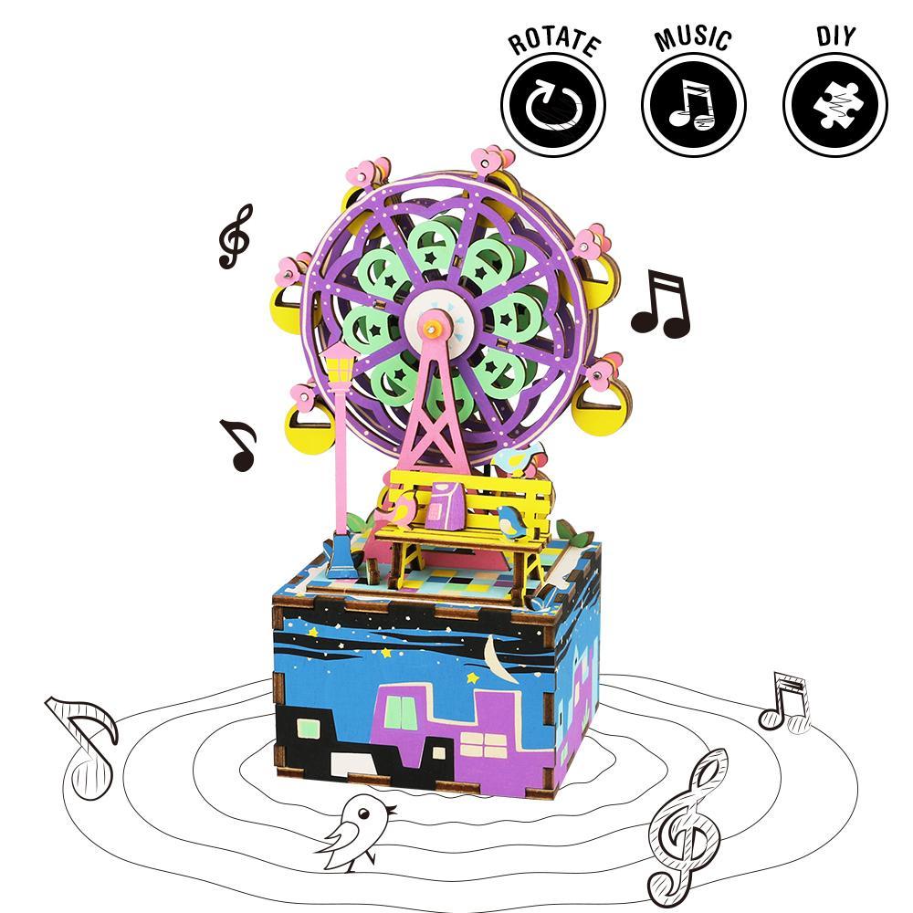 Robotime DIY Music Box-Ferris Wheel