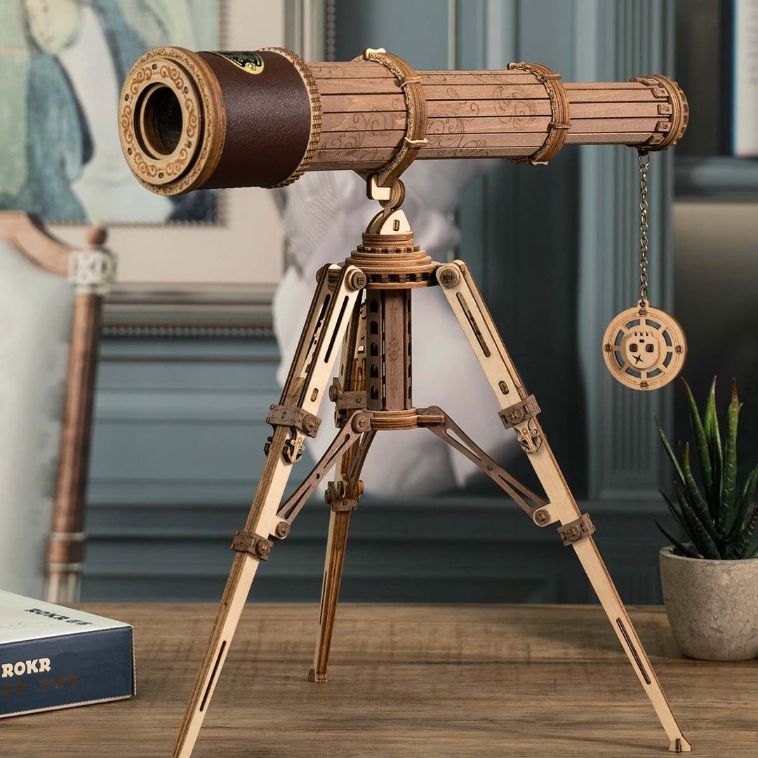 Robotime ROKR Monocular Telescope 3D Wooden Puzzle