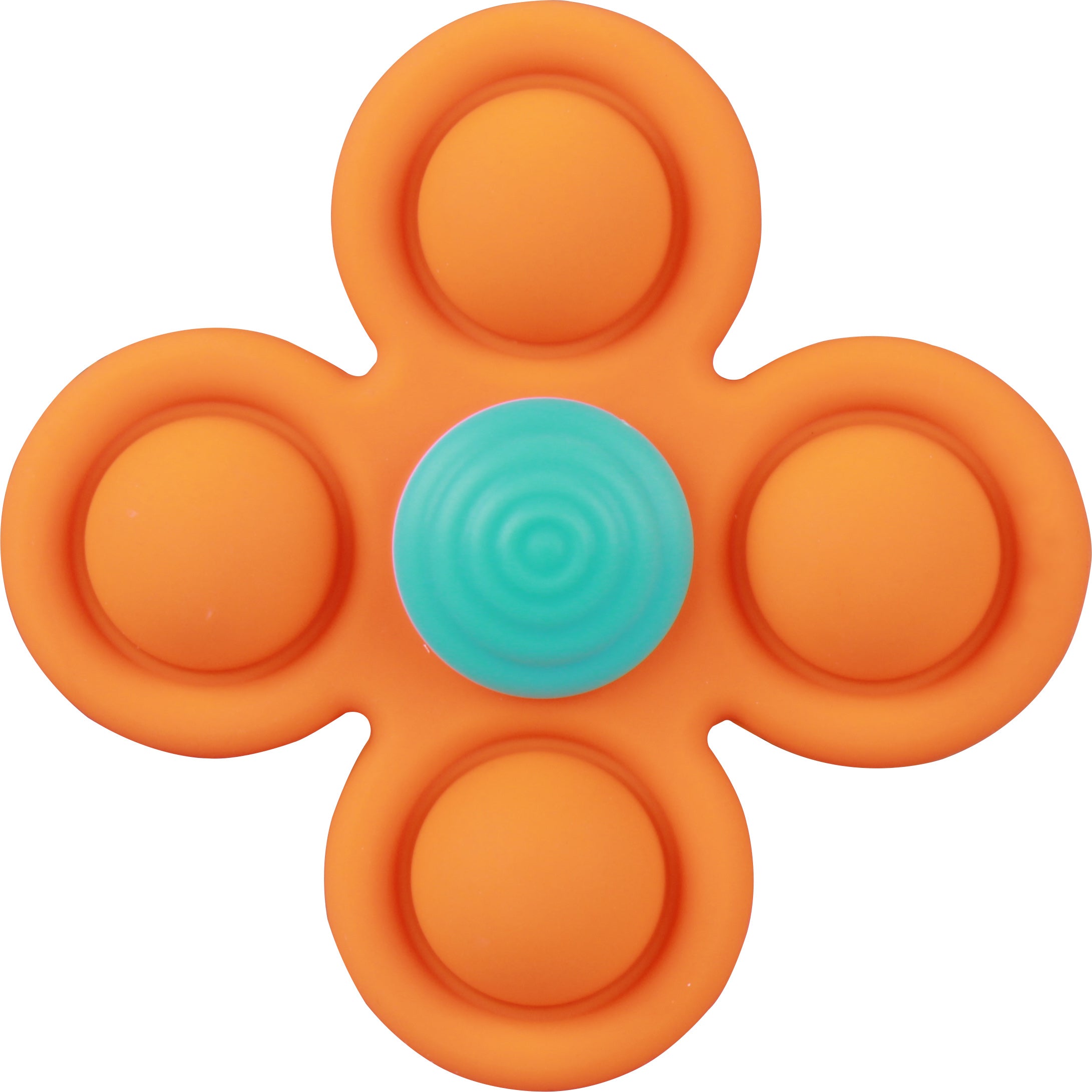 Baby Silicone Gyroscope-Orange