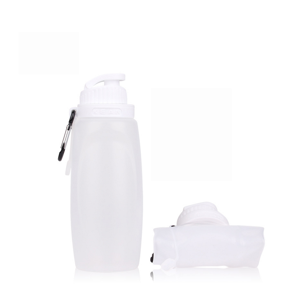 HydraFlex - Portable Collapsible BPA Free Silicone Flexible Sports Drink Bottle
