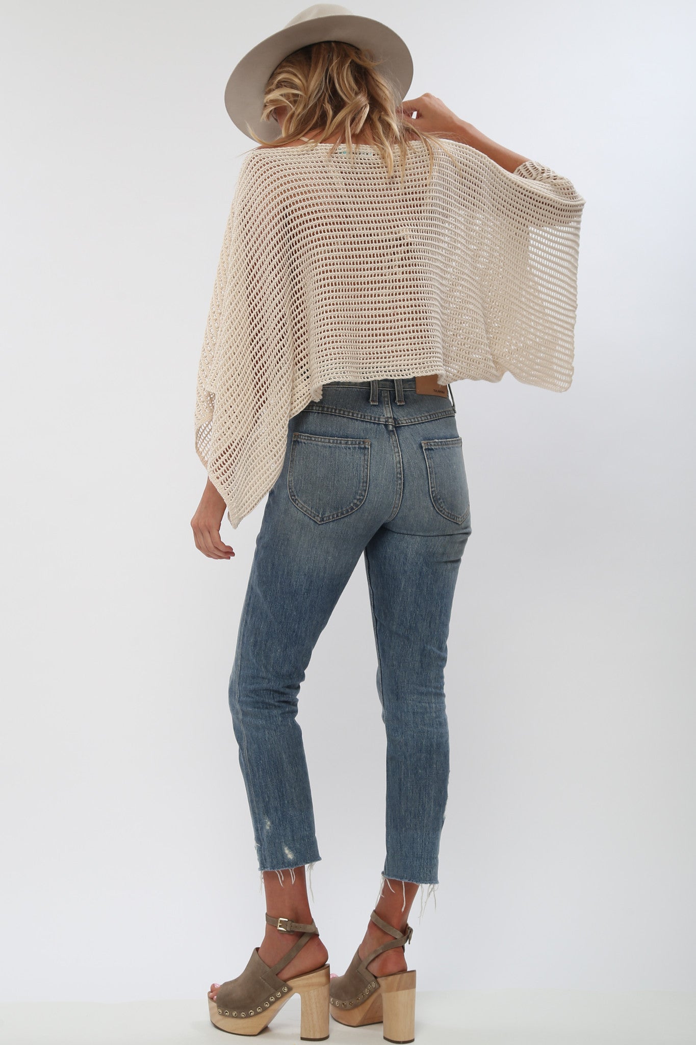 Spellbound Crop Top in Linen