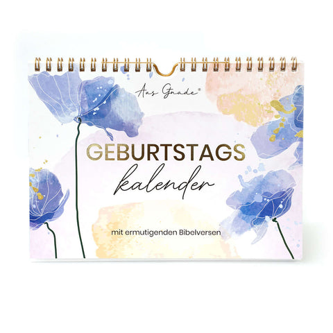 Geburtstagskalender mit Bibelversen