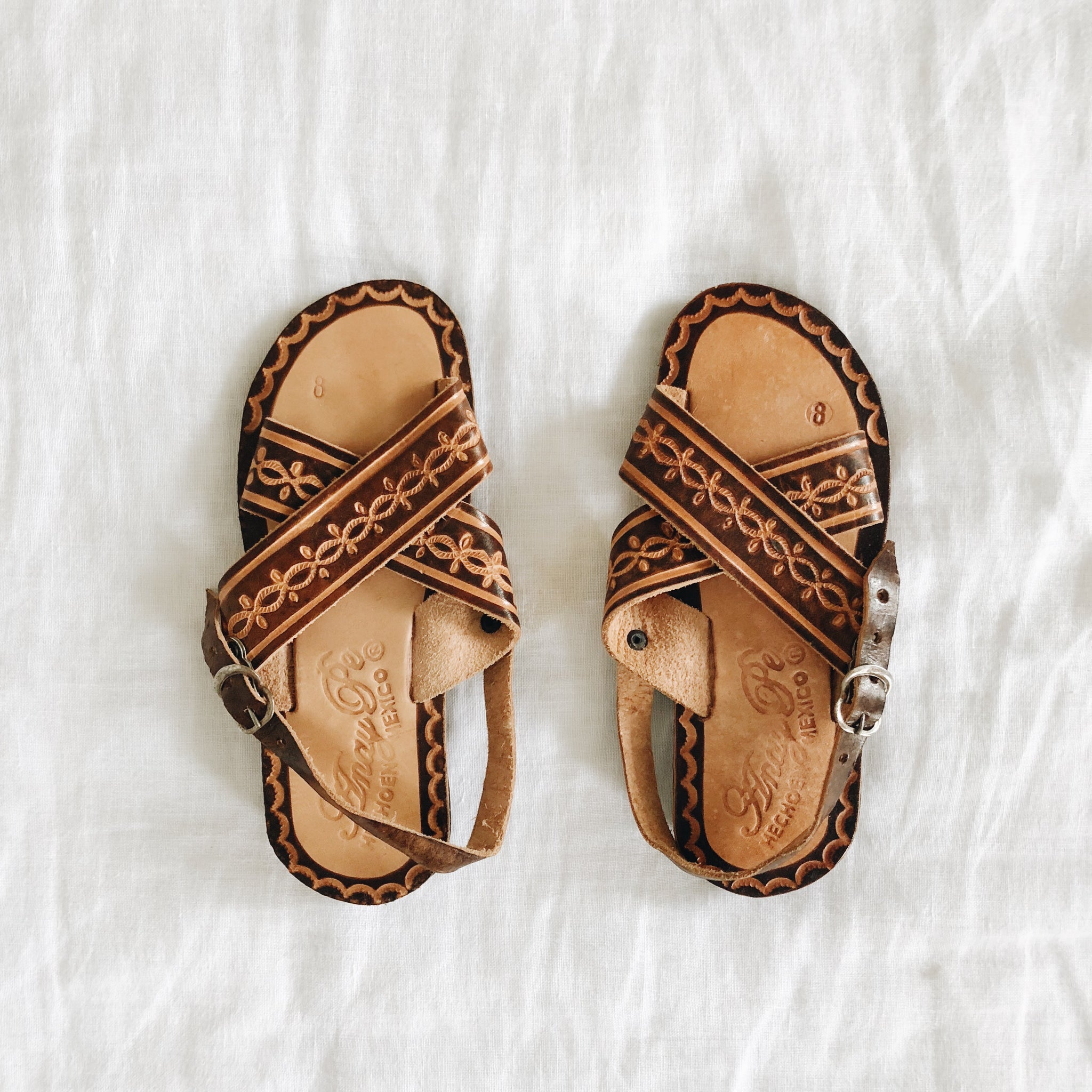 mexican leather sandals