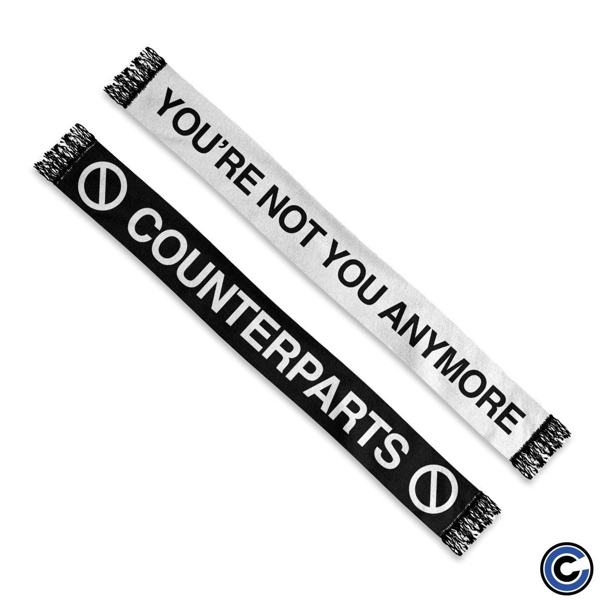 Counterparts Not You Scarf Cold Cuts Merch