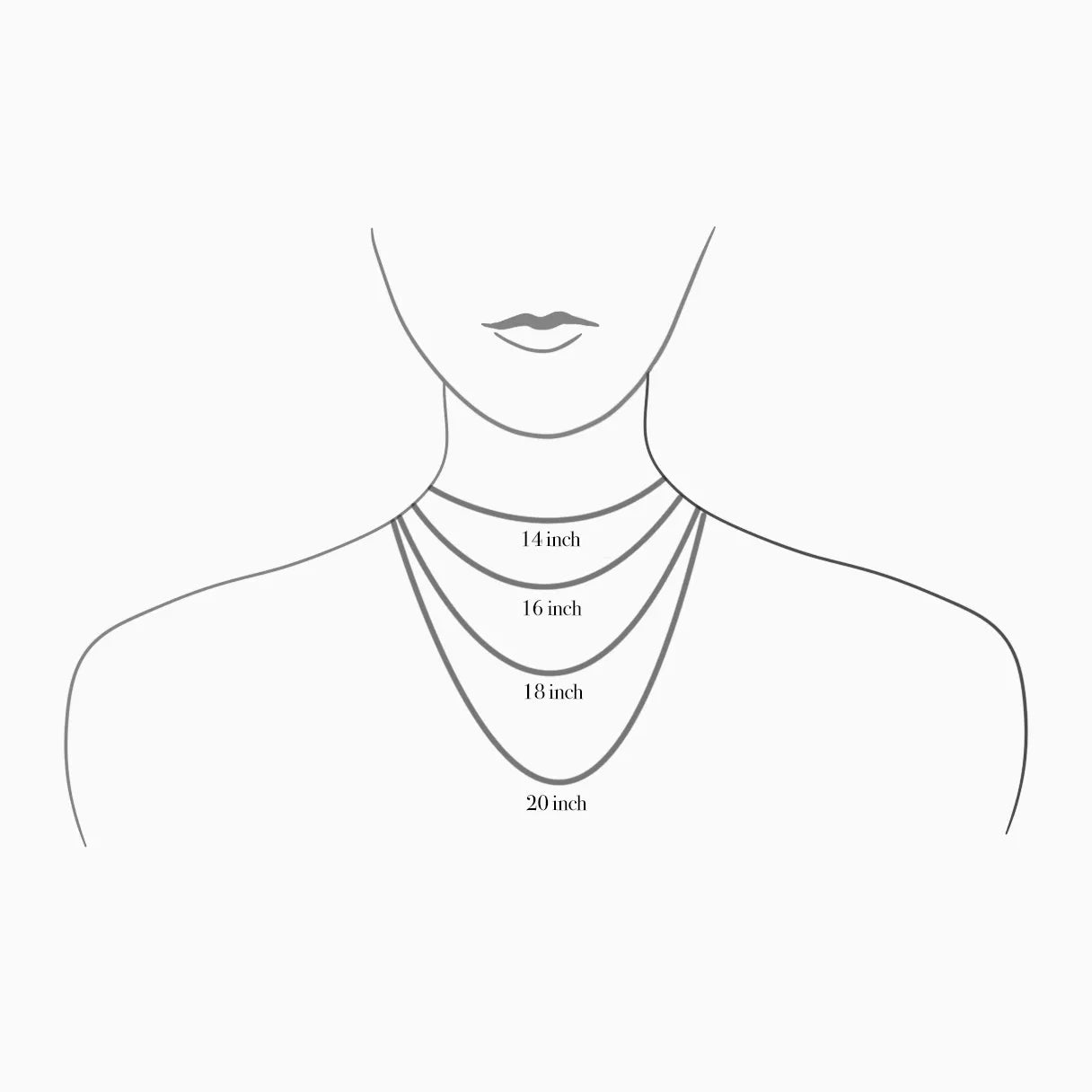 Necklace chart ring deluxe