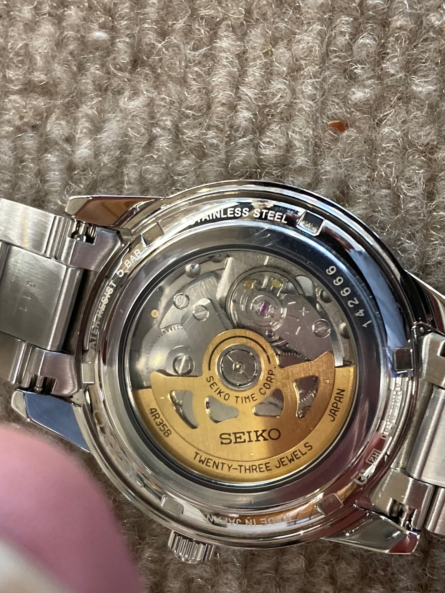 Seiko Presage Automatic Watch – DeGrandpre Jewelers