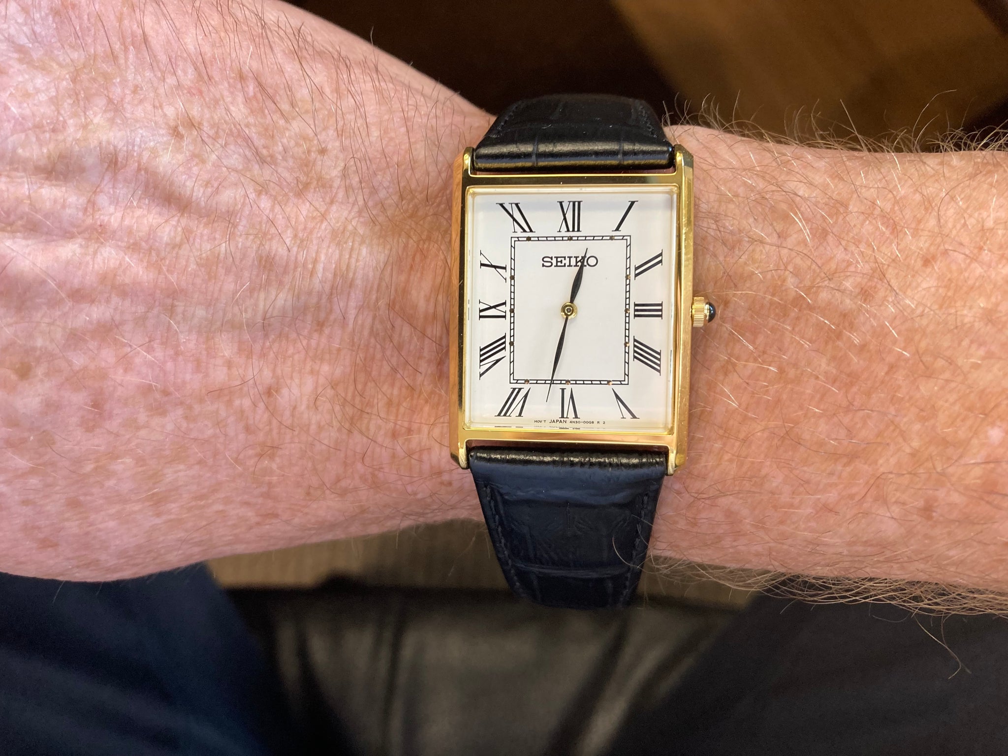 Seiko Thin Quartz Watch – DeGrandpre Jewelers
