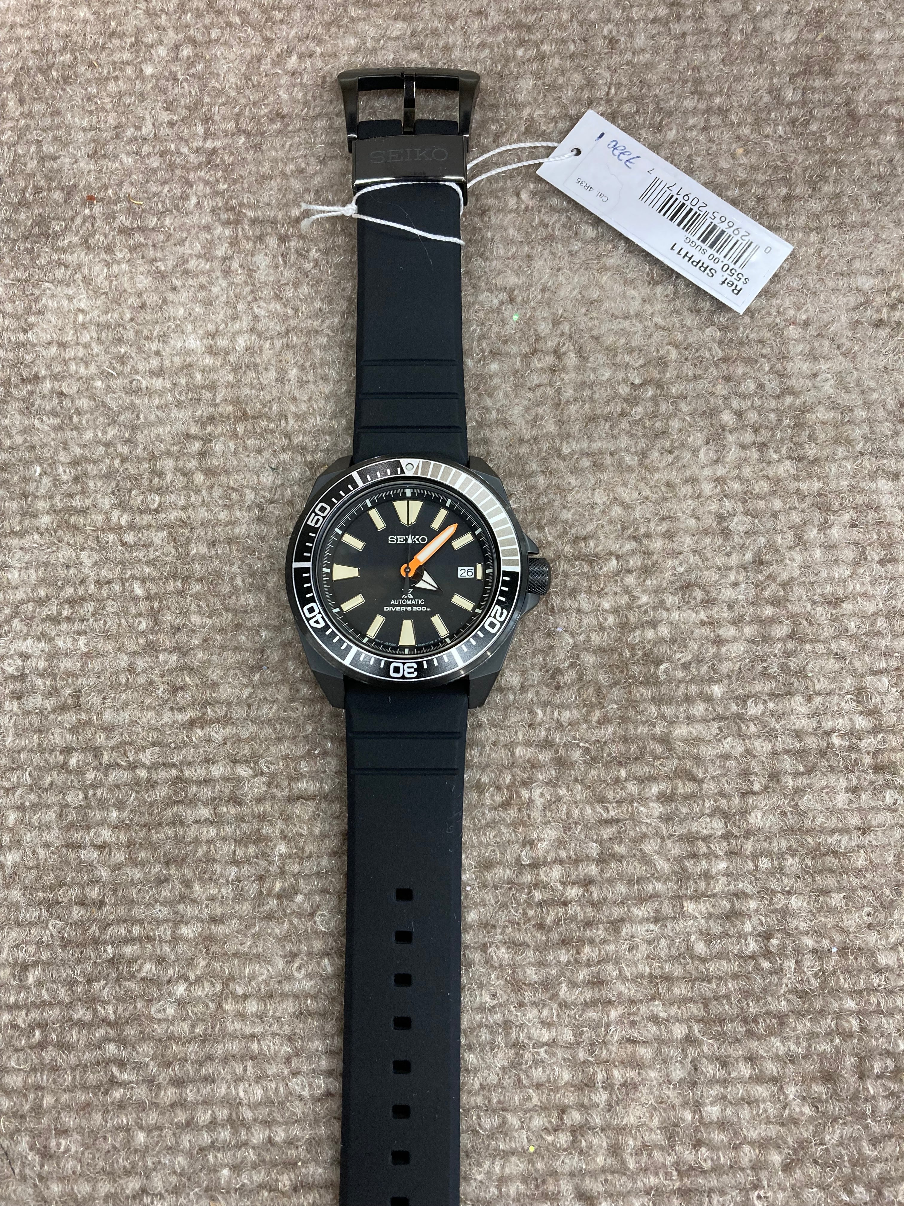 Seiko Automatic Divers Samurai Limited Edition Prospex Watch