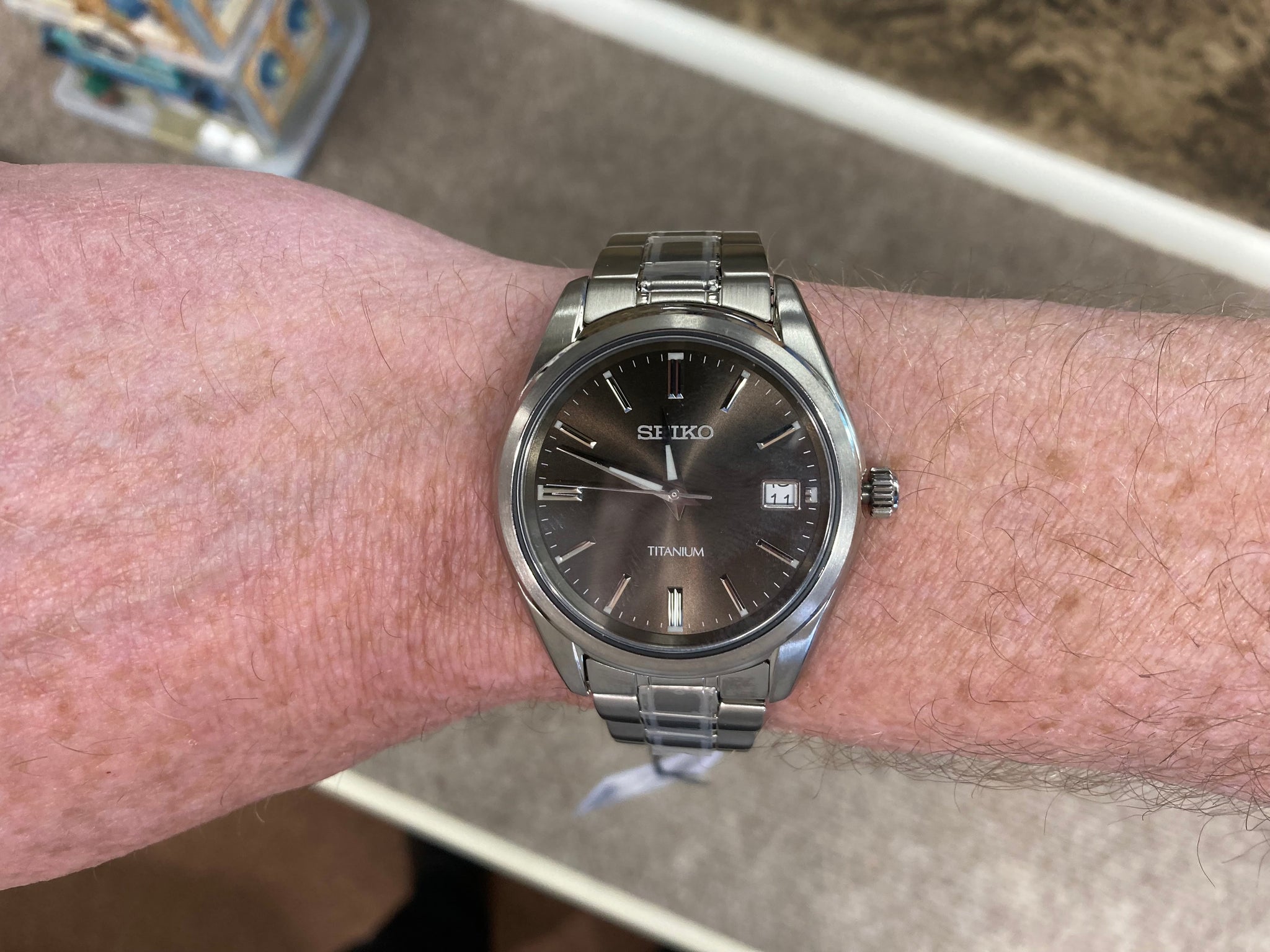 Seiko Titanium Watch – DeGrandpre Jewelers