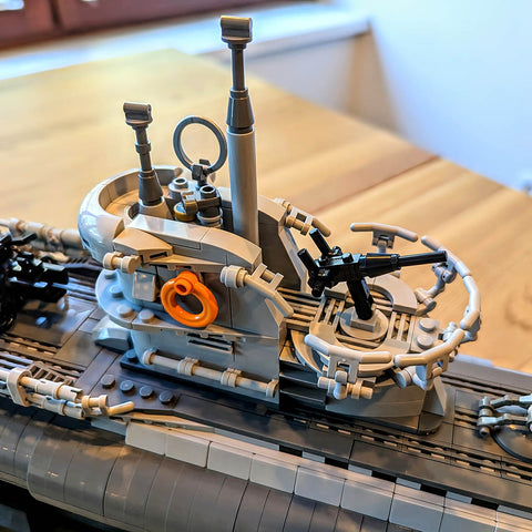 lesdiy lego MOC-139272 U-Boat Type VIIC Submarine